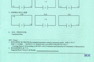 热工成人向日葵视频证书报告结果页图片